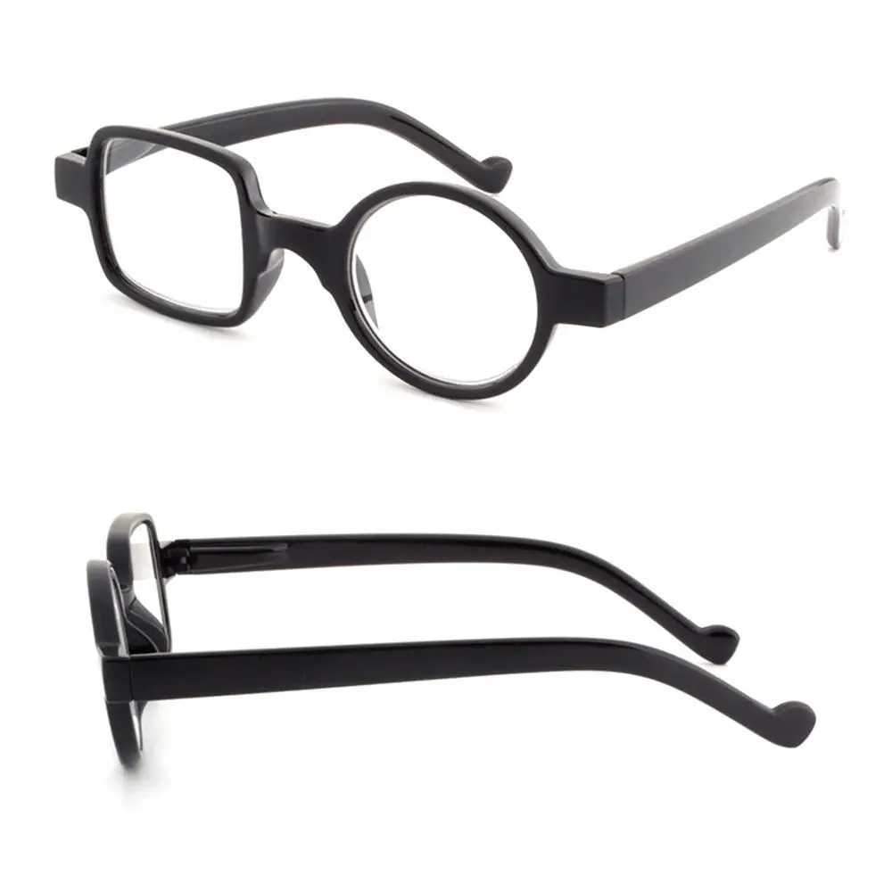 Fashion Design Irregular Square Round Frame Reading Glasses Men Women High-definition Lens Presbyopia Eyewear Readers Glasses W250513