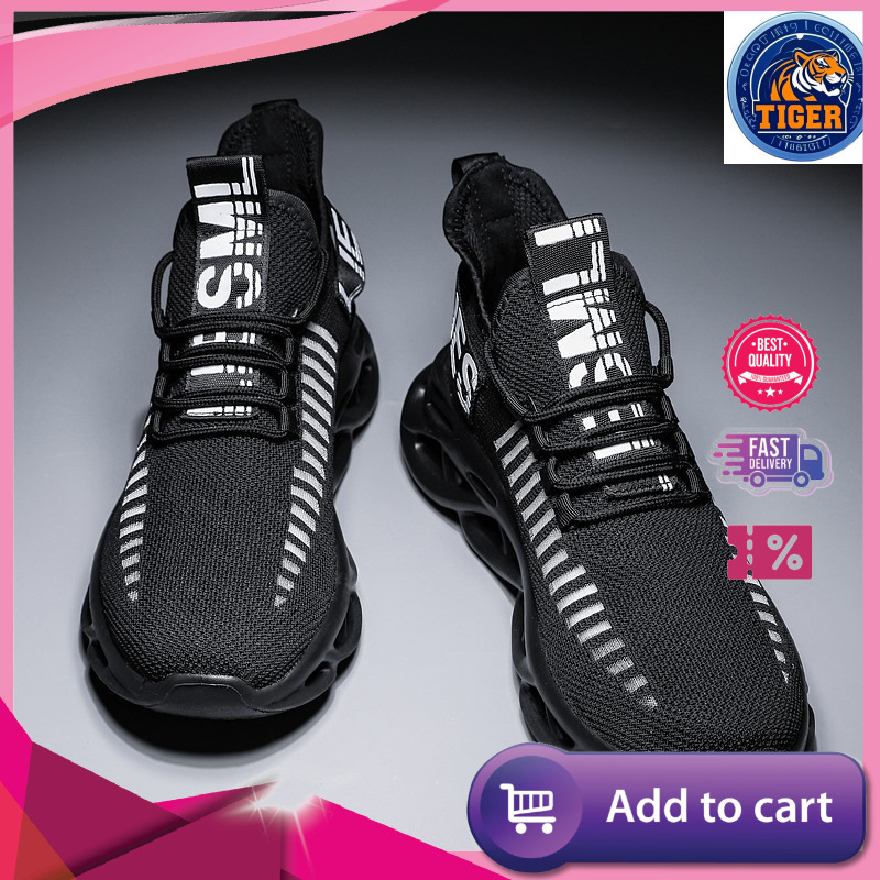 Ddmytiger Super Light Large Men S Blade Thick Mesh Breathable Running Fried Dough Twists Bottom Fly Woven Shoes Outdoor Shoes