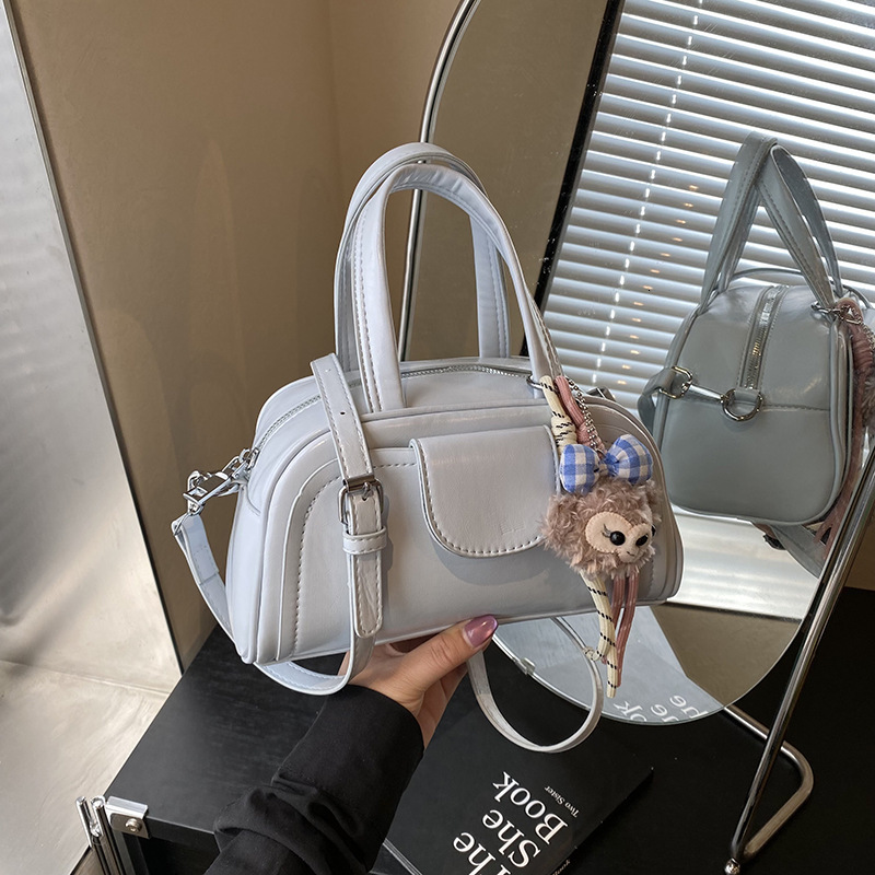 Korean version 2025 new large capacity underarm women's fashion versatile shoulder bag, casual hand-held pillow bag