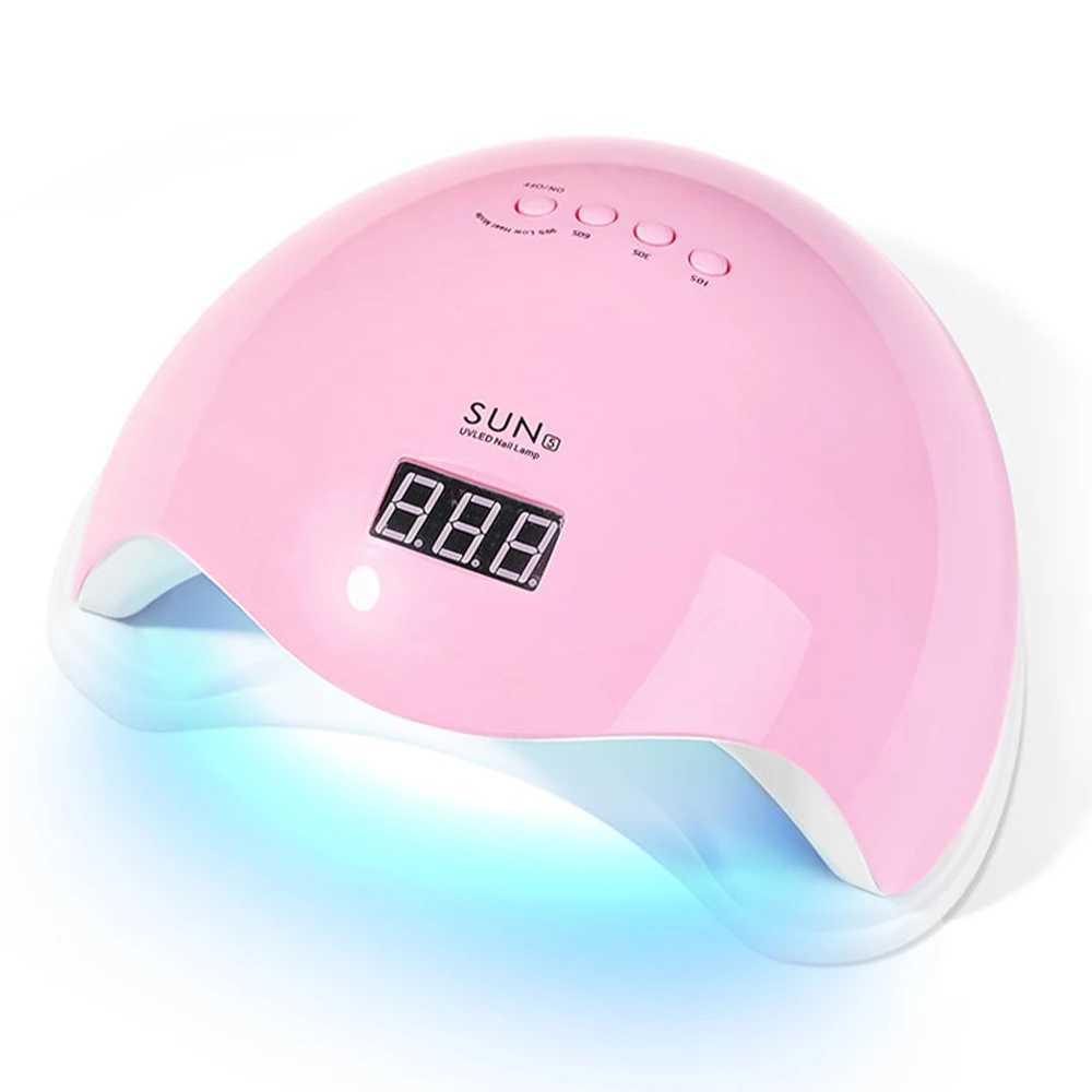 YIKOOLIN 48W UV LED Nail Lamp for Professional Saloon Fast Nail Gel Dryer With 4 Timers Automatic Sensor LCD Display W250513