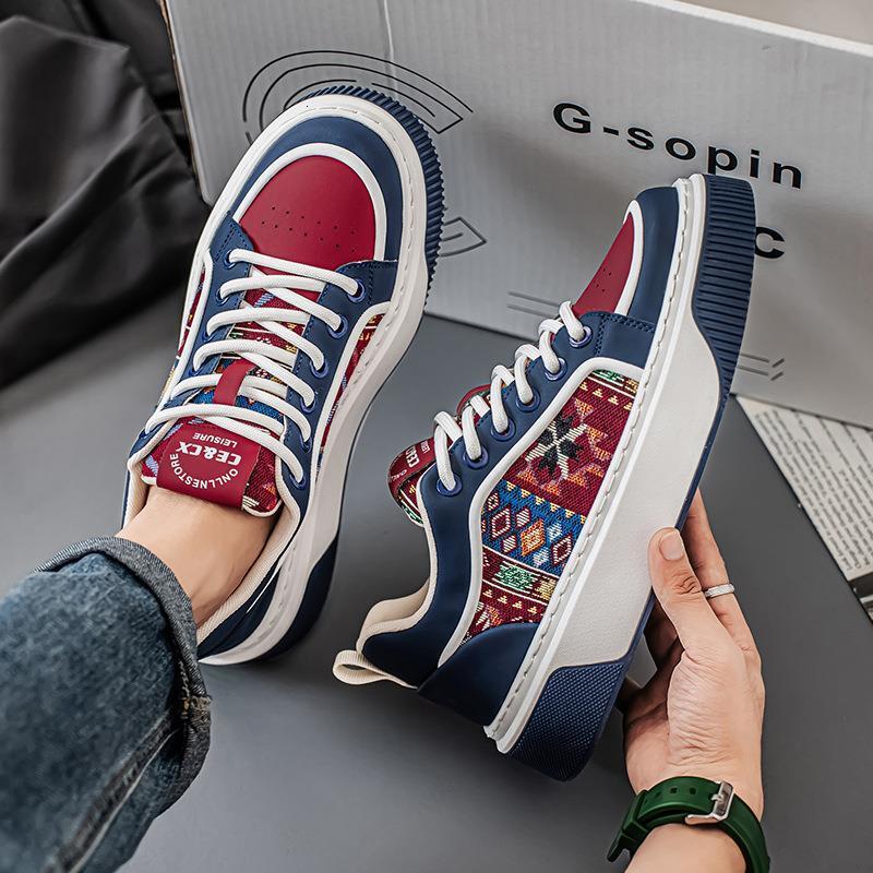 Four Season Universal Lightweight Low Top Men Casual Shoes Board Versatile For Work School Daily Sports And Embroidered With Intricate Styles Ddmysatu