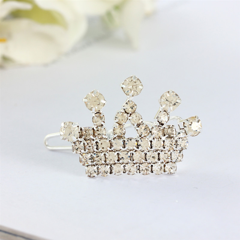 3 Pcs Crown Dog Hair Clips Girls,Crystal Rhinestone Christmas Pet Hair Barrettes Hair Pins for Small Dogs Pet Grooming Products Crystal Rhinestone Dog