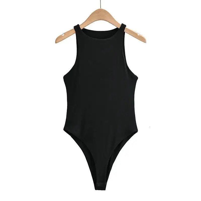 Casual Sexy Jumper Body Suit Women Slim Beach Jumpsuit Romper Girl Bodysuit Solid Clothes Top Allmatch Basic Tank 250513