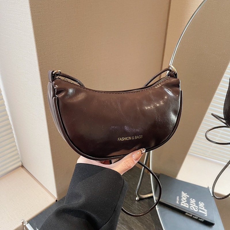 High Quality New Style Free Delivery Designer Bag Niche Design 2025 Winter New Versatile Ins Premium Single Shoulder Crossbody Dumpling Bag Temperamen