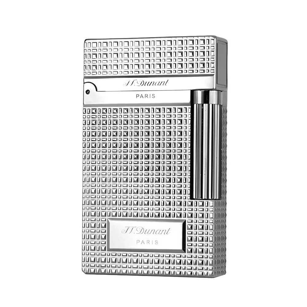 2025 New D Lighters Brass Refill Gas Smoker Cigarette Accessories Tobacco Cigar Tool Man Gifts Collection Diamond Open Sound Y250513
