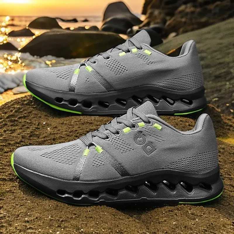 Summer New Fashion Cushio Running Shoes Cfortable and Breathable Sports Trendy ShoesKK Z250513