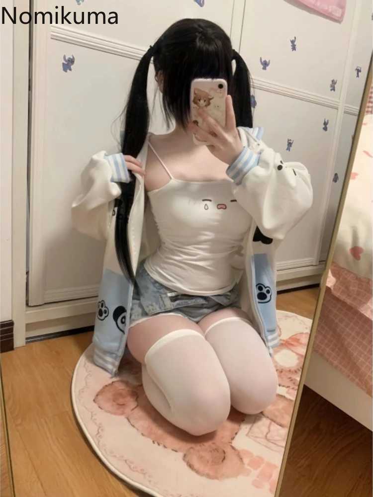 Summer Tanks Women Clothes Fashion Sling Vest 2025 Womens Clothing Cartoon Sleeveless Tunic Japanese Camis Casual Sweet Y2k Crop Tops M250513
