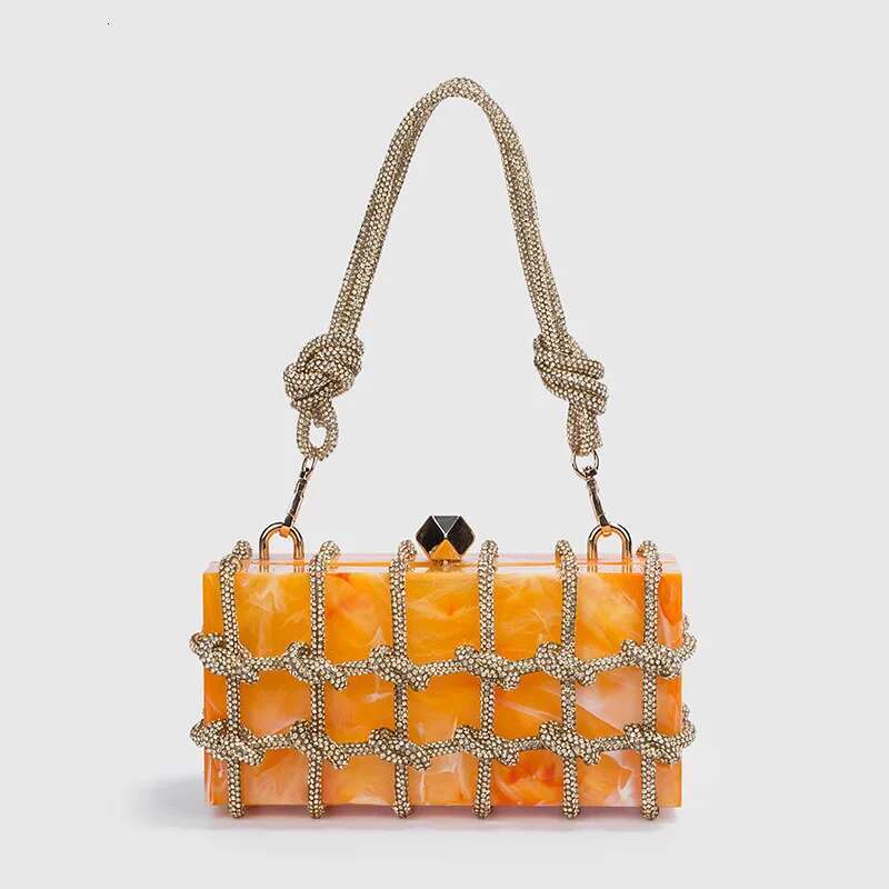 Designer Bag 2025 Rhinestones Evening Sier Crystal Handmade Bags For Women Purses And Handbags Designer Banquet Bag Luxury Bag