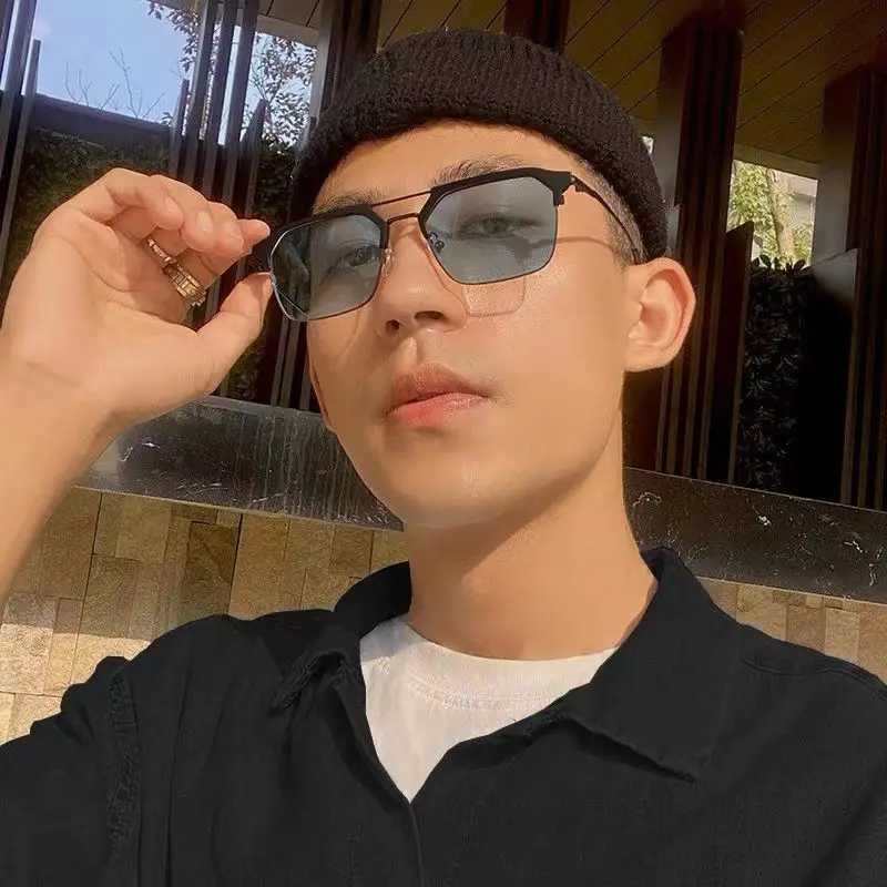 Men Women Color Changing Sunglasses Luxury Photochromic Minus Diopter Glasses Fashion Anti-blue Light Finished Myopia Eyewear W250513