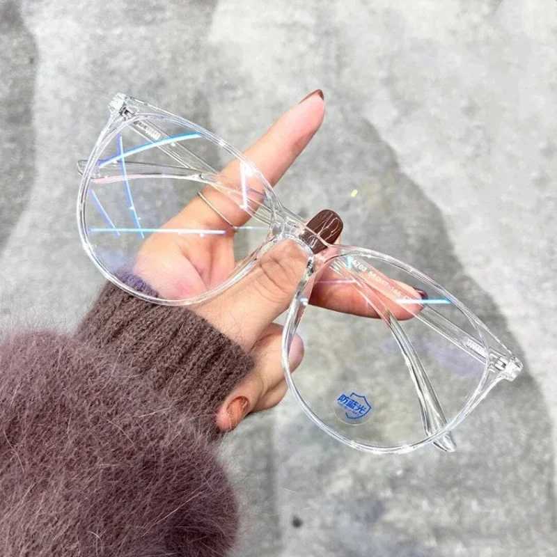 Vintage Trendy Ladies Myopia Glasses Luxury Anti Blue Light Near Sight Eyeglasses Finished Prescription Minus Eyewear Diopter W250513