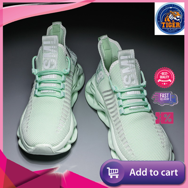 Ddmytiger Super Light Large Men S Blade Thick Mesh Breathable Running Fried Dough Twists Bottom Fly Woven Shoes Outdoor Shoes