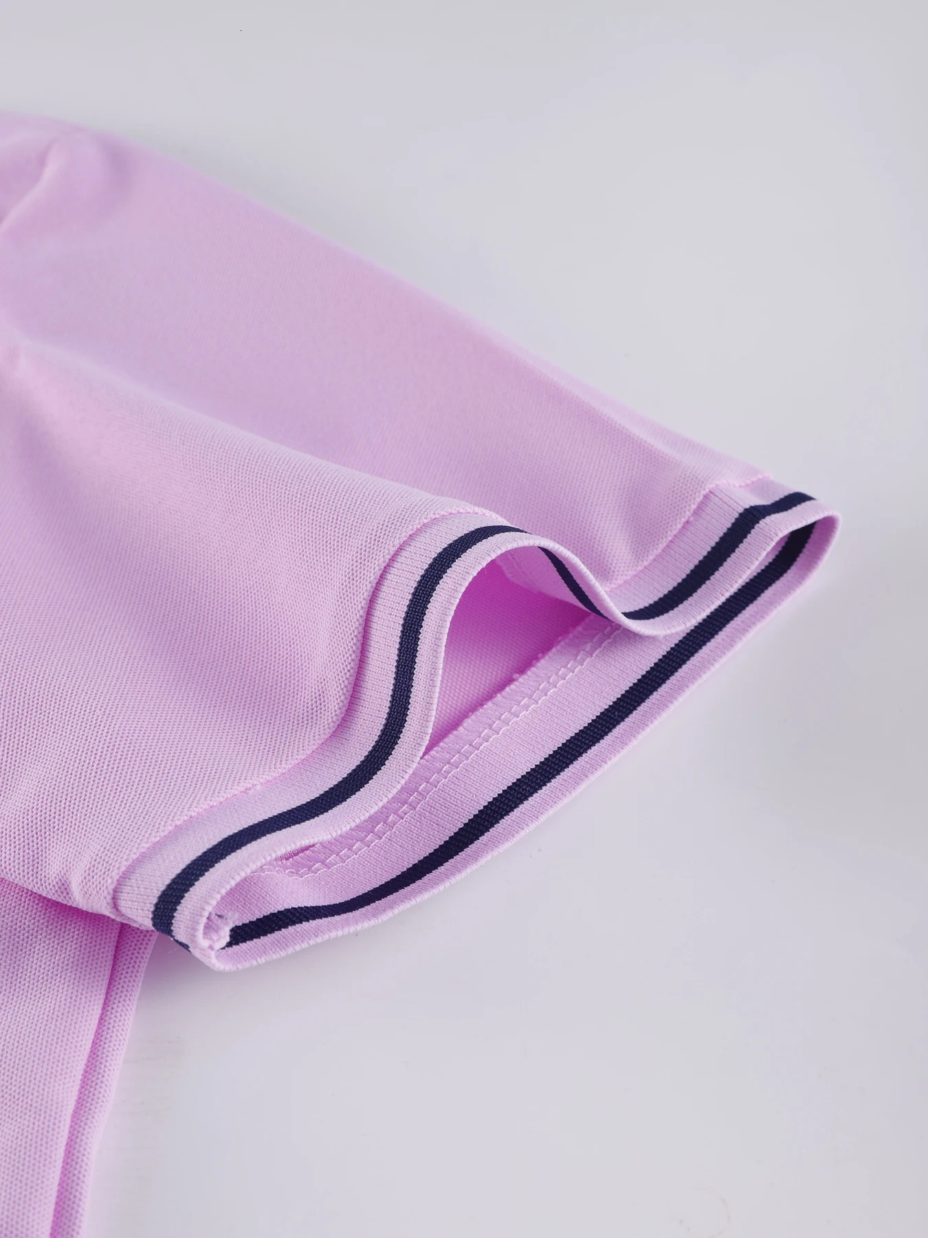Solid Color Women Stripe Polo Shirts Fashion Culture TShirts Summer Hip Hop Sportswear Collar Casual Woman Short Sleeve 250513
