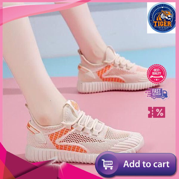 Ddmytiger Spring And Autumn Flyknit Breathable Mesh Sneakers Women S Fashion Versatile Casual Soft Bottom Anti Slipcloth Shoes Outdoor Shoes
