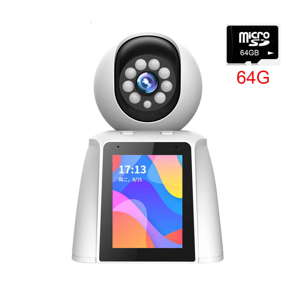 New 2.8-inch ai two-way visual surveillance camera home phone remote HD video intercom call display.