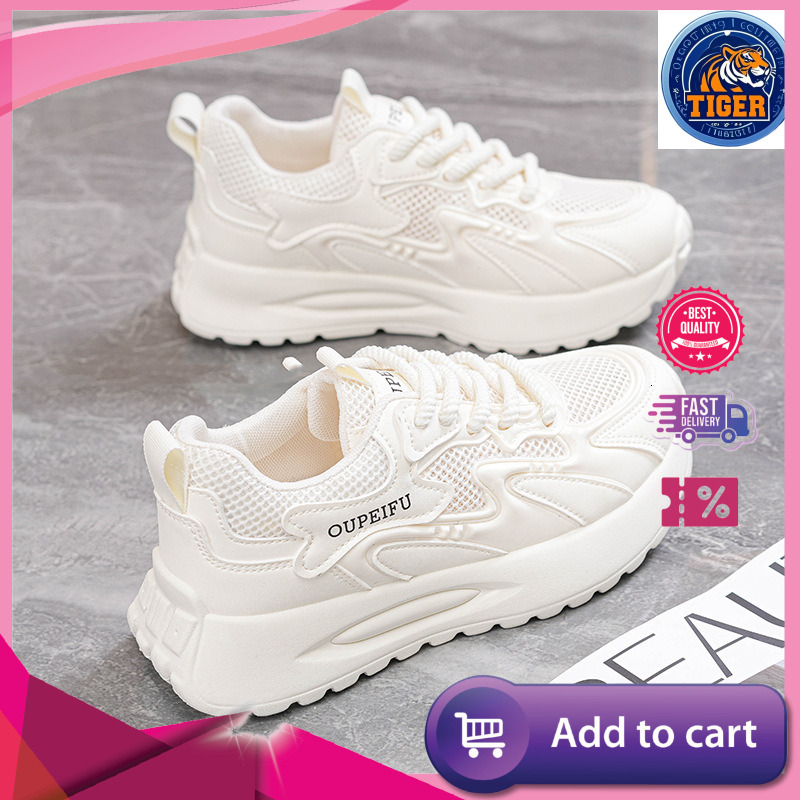 Ddmytiger Sports Shoes For Women Breathable Running Lightweight Non Slip Mesh Summer Dad Spring And Autumn Fashion Outdoor Shoes