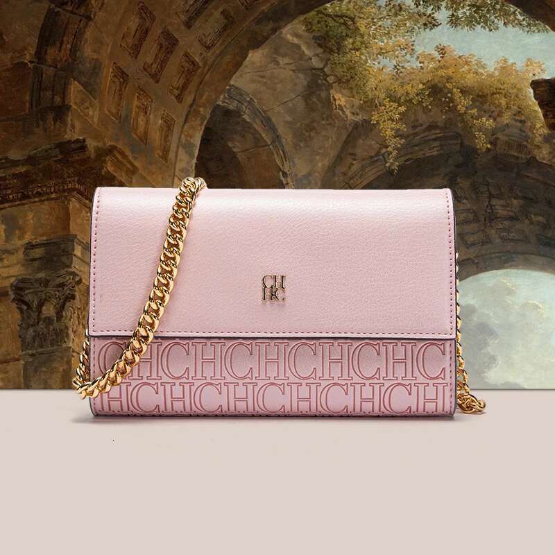 Minimalist Fashionable Exquisite Women's Bag with Chain Shoulder Strap Design Versatile for Commuting and Gatherings
