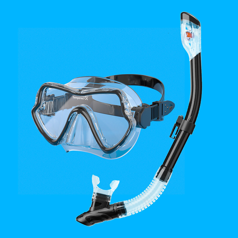 Diving Masks Kalani Women's Snorkeling Set Purple-White s/m 230526