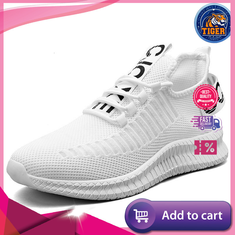 Ddmytiger Summer Youth Board Mesh Men S Flyknit Large Casual Student Sports Running Shoes Outdoor Shoes