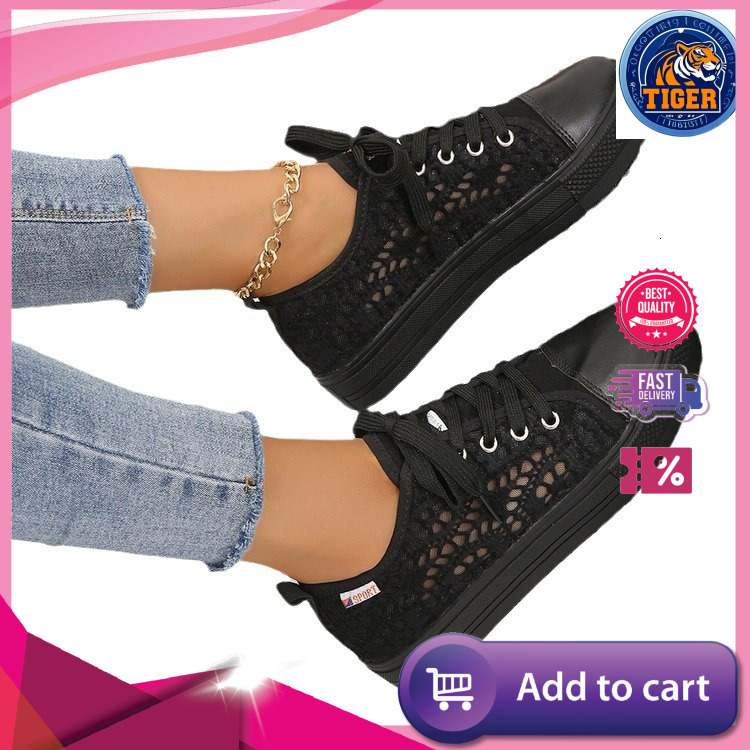 Ddmytiger New Plus Size Women S Summer Flat Casual Single With Hollowed Out Breathable White Shoes Sports Outdoor Shoes