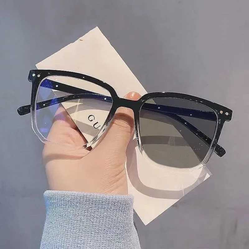 Ultralight Vintage Square Minus Glasses Unisex Women Men Photochromic Myopia Glasses Finished Sunglasses Eyewear Diopter To -6.0 W250513