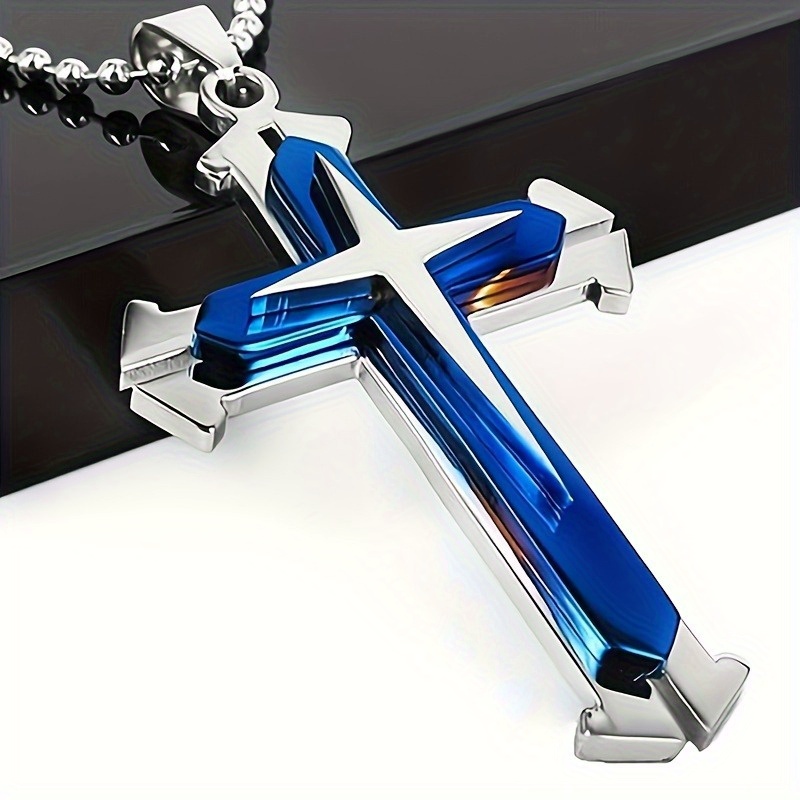 Unisex Modern Cross Charm Chic Decorative Item Perfect For Holidays