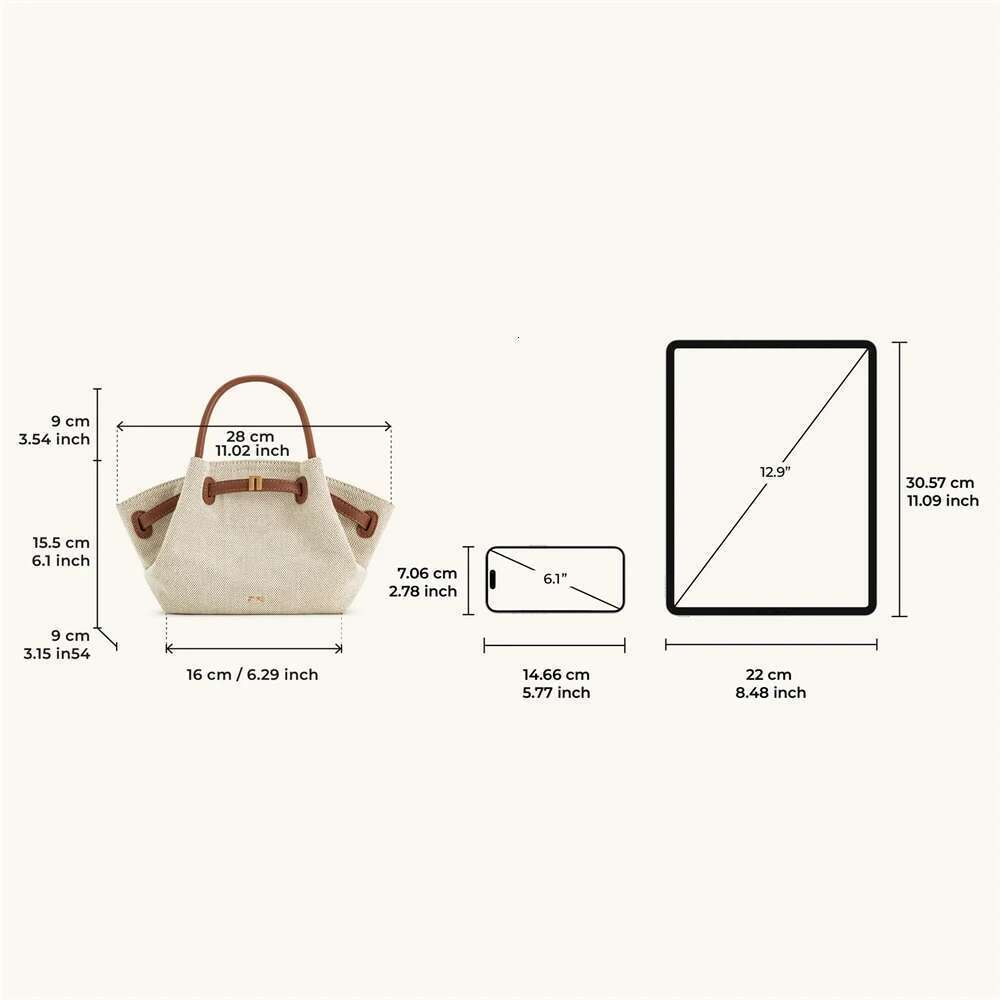 JW PEI 2025New Women's Canvas Brown Crossbody Shoulder Mini Vegan Tote Handbag Dumpling Bag High Quality Leather