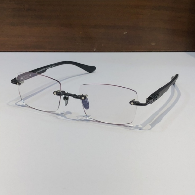 High Quality Men optical glasses Classic Luxury Designer Women eyeglass Titanium Punk Business Design Prescription Spectacle Frames with box DEEP II S