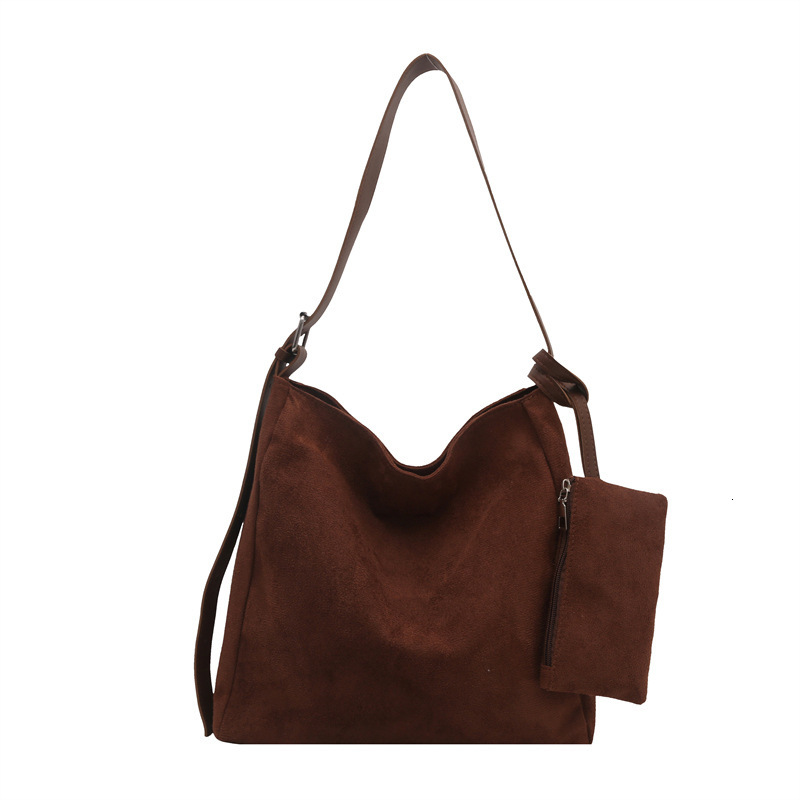 Style Free Delivery Designer Bag Korean 2025 Winter New Large Capacity Commuter Single Shoulder Bucket Simple Mother And Child Fashion Tote Bag