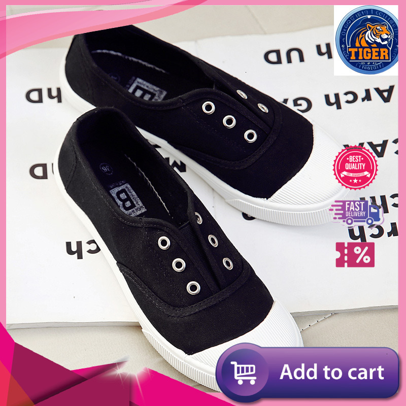 Ddmytiger Summer New Style Lazy Canvas Women S Versatile White Cloth Flat Casual Board Shoes Outdoor Shoes