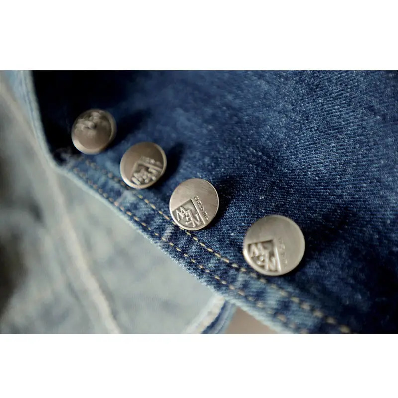 PTKPCC casual womens top denim vest jacket spring autumn sleeveless short sleeved jeans belt single chest 5XL 250506