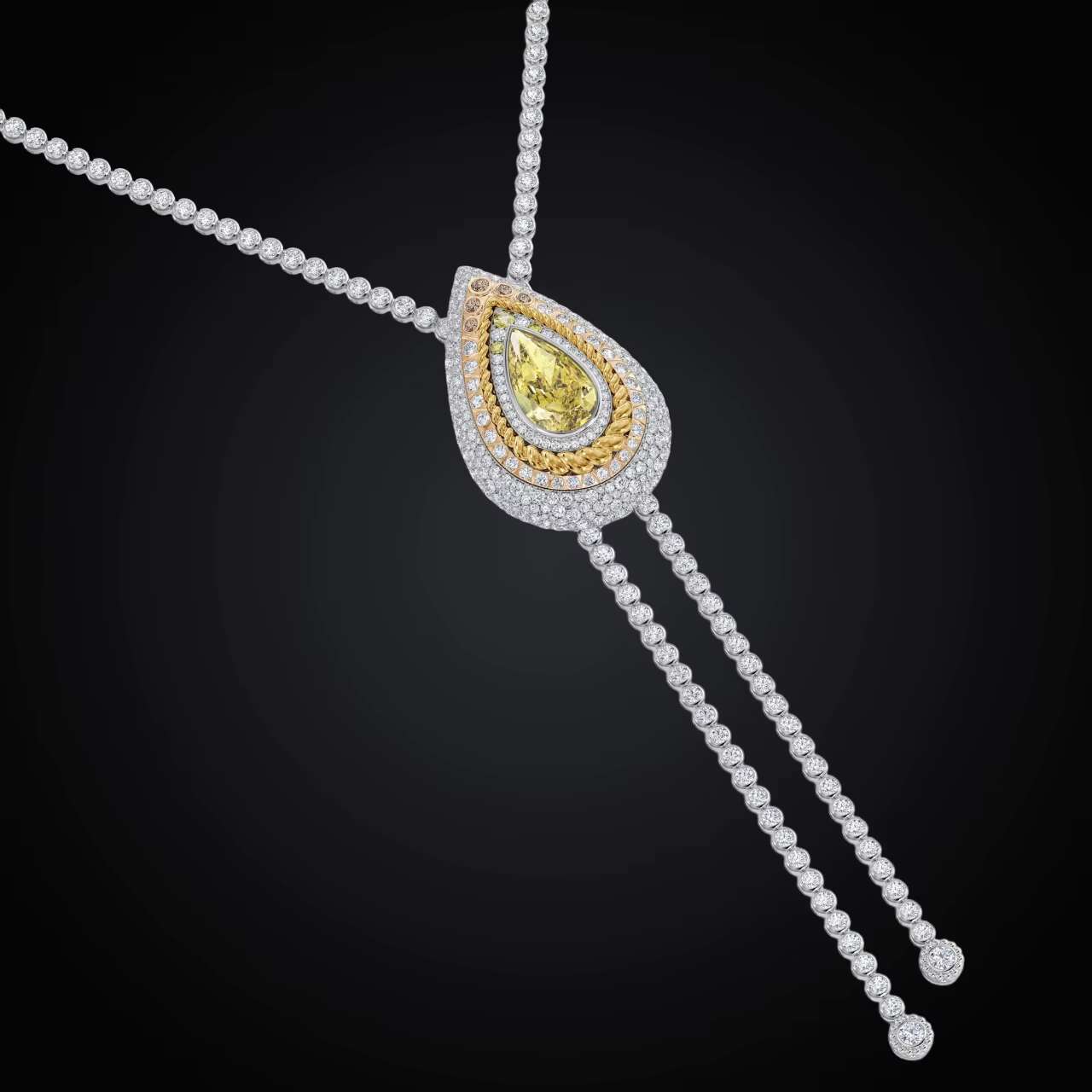 Jewelry manufacturer contracts to manufacture high-precision handmade women's sier pyroxene pendant necklaces