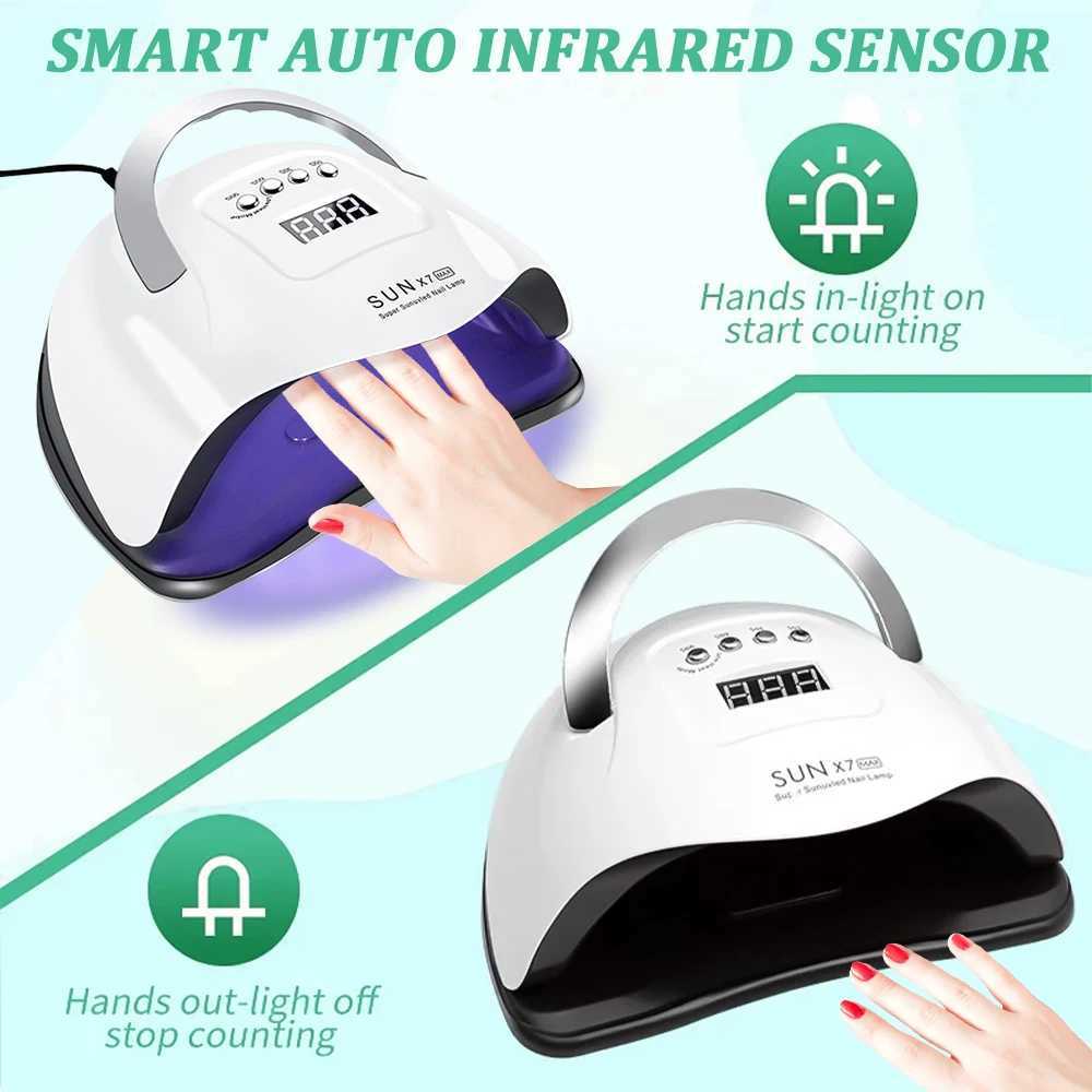 DianaBeauty UV LED Nail Lamp 80W Manicure Lamp for Curing All Nail Gel 57 LEDs Quick-drying Nail Dryer with4 Timers Nail Art W250513