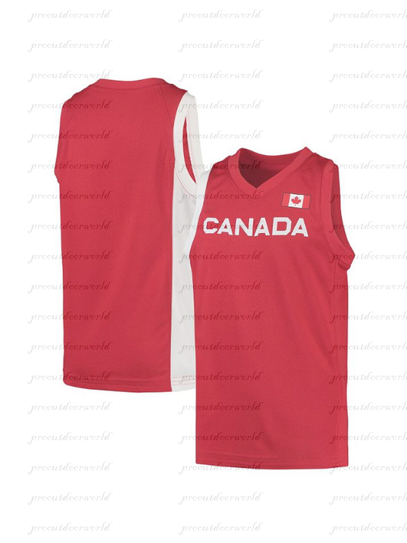 2 Alexander 27 Murray 9 Barrett 24 Brooks 5 Dort 41 Olynyk 7 Powell 25 Boucher 22 Wiggins Custom 2024-2025 Canada National Basketball Jerseys Stitched