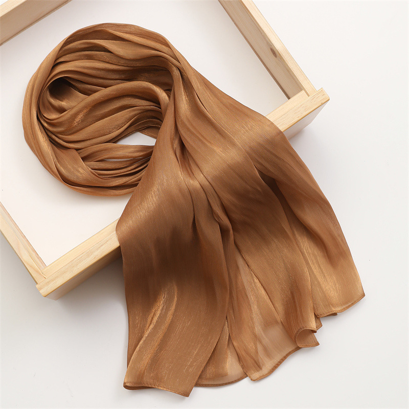 K708 New style small fresh and soft spring, summer, autumn and winter solid color Japanese and Korean scarf sun protection warm shawl cotton linen sca