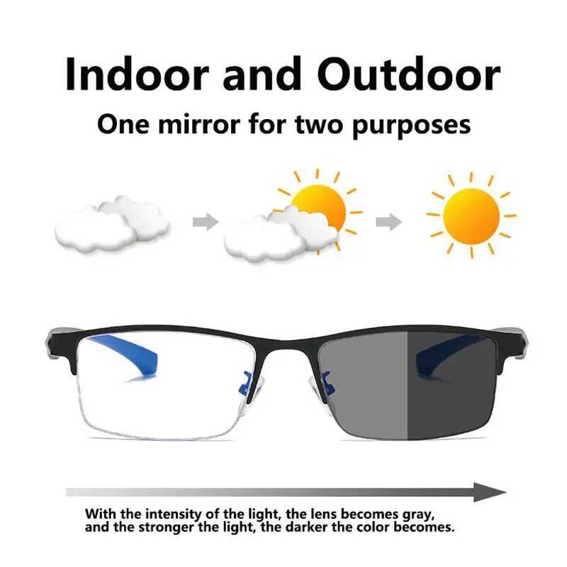 2024 new intelligent zoom color changing reading glasses multi-focus dual-purpose(DS-3106) W250513