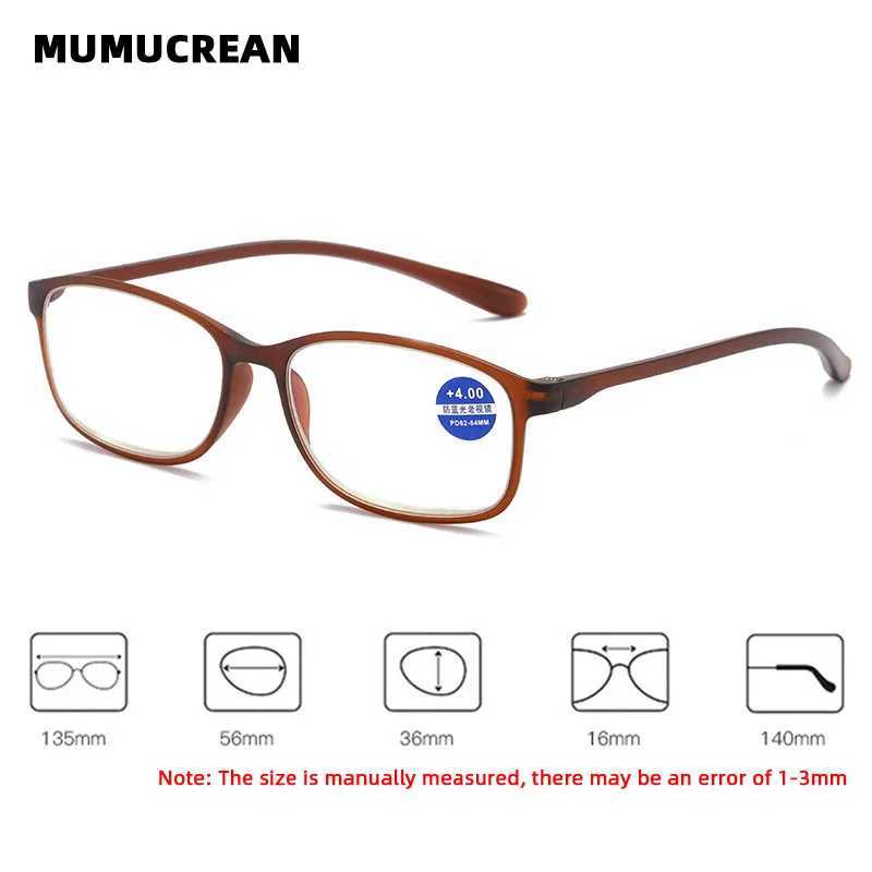 TR90 Anti-Blue Light MEN Reading Glasses Ultra Lightweight WOMEN Reading Glasses Blue Light Glasses for Seniors W250513