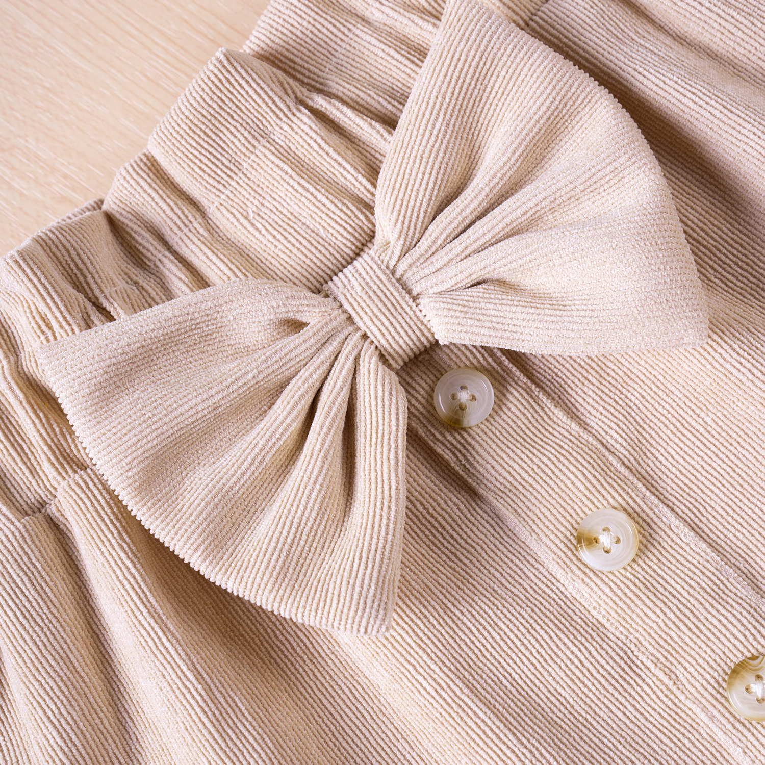 New summer baby girl bustier dress solid color bow single-breasted fashionable baby girl short skirt, baby clothes, daily wear and party wear GBL133