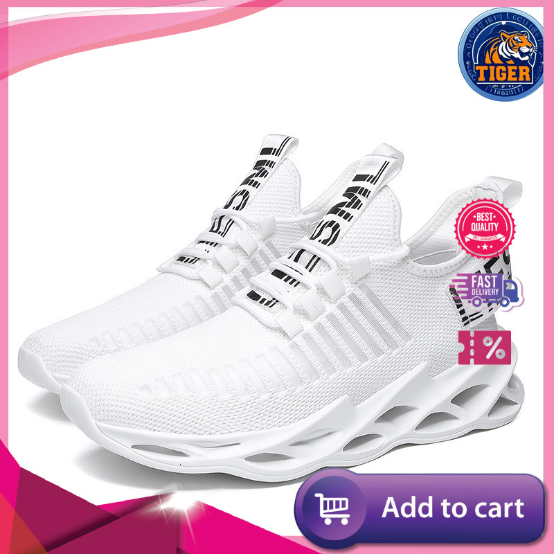 Ddmytiger Super Light Large Men S Blade Thick Mesh Breathable Running Fried Dough Twists Bottom Fly Woven Shoes Outdoor Shoes