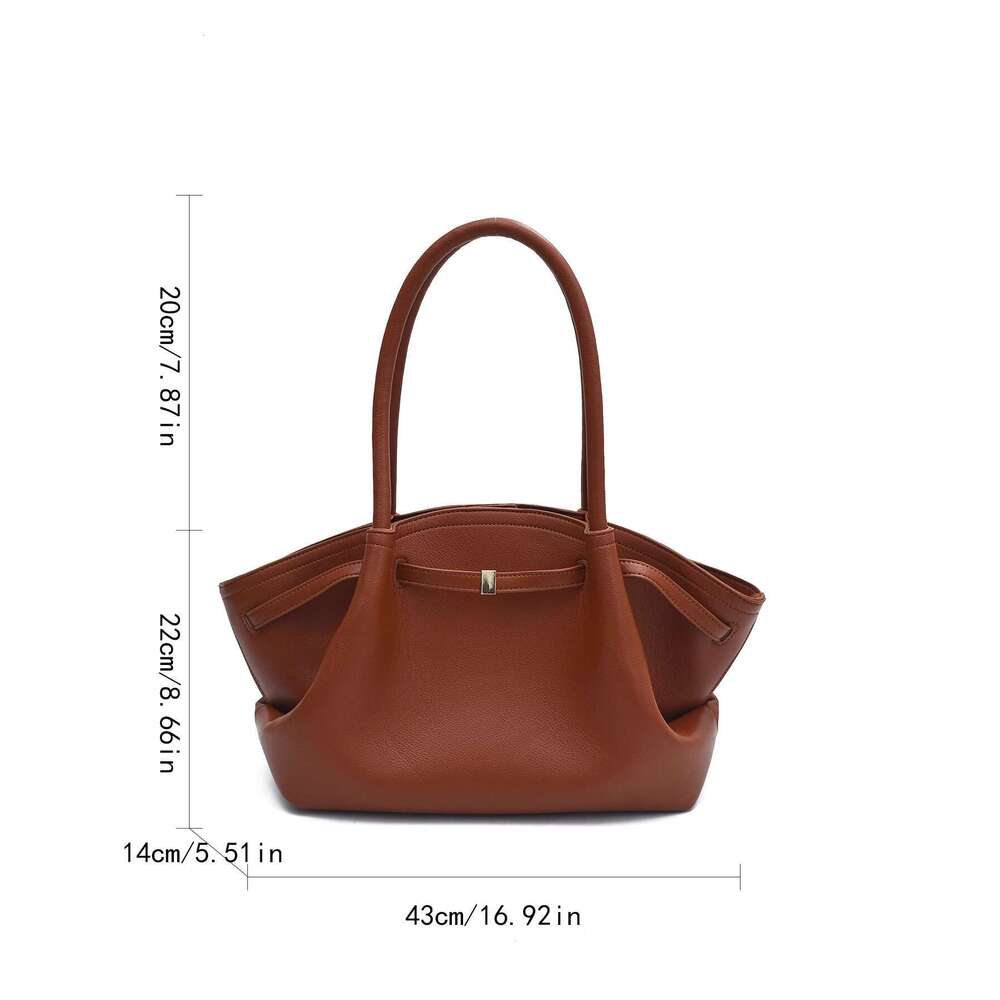 Tote Bag Women With A High-End Feel, Unique Design, Large Capacity, Retro Style For Commuting And Carrying.