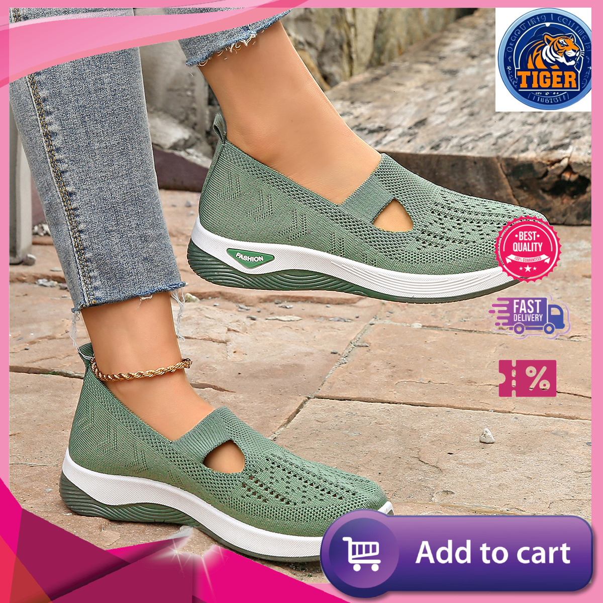 Ddmytiger Cloth Spring New Breathable Middle Aged And Elderly Mom Large Size Women S Shoes Stickers Outdoor Shoes
