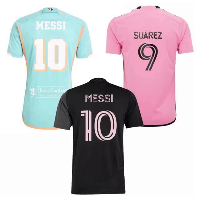 MiamiS 2024 2025 2026 Soccer Jerseys MESSIS SUAREZ JORDI ALBA SERGIO AVILES REDONDO TAYLOR 25 26 football men kids Player and Fans version shirt