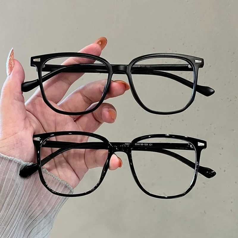 Ultra Light TR90 Anti-blue Light Near Sight Glasses Square Rice Nail PC Myopia Eyewear Optical Spectacle Short Sight Eyeglasses W250513