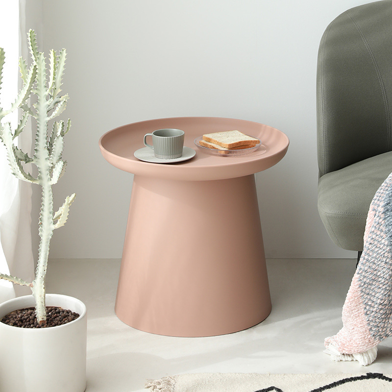 B5134 Home coffee table small apartment small round table simple sofa side table