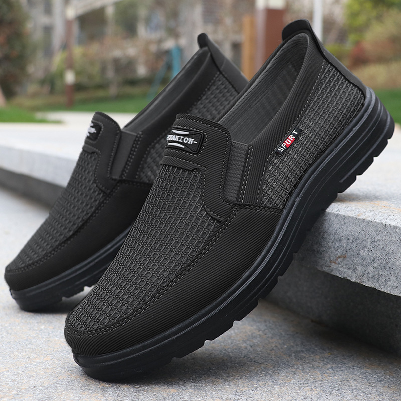 Summer Mesh Plus Size New Style Casual Shoes Men S Shoes Breathable One Foot Casual Polyurethane Cloth Shoes Ddmysaturn