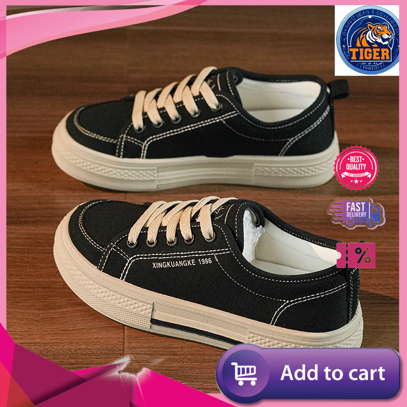 Ddmytiger Canvas For Women In Spring Summer And Autumn Internet Famous Board Shoes Korean Version Versatile New Casual Sports Outdoor Shoes