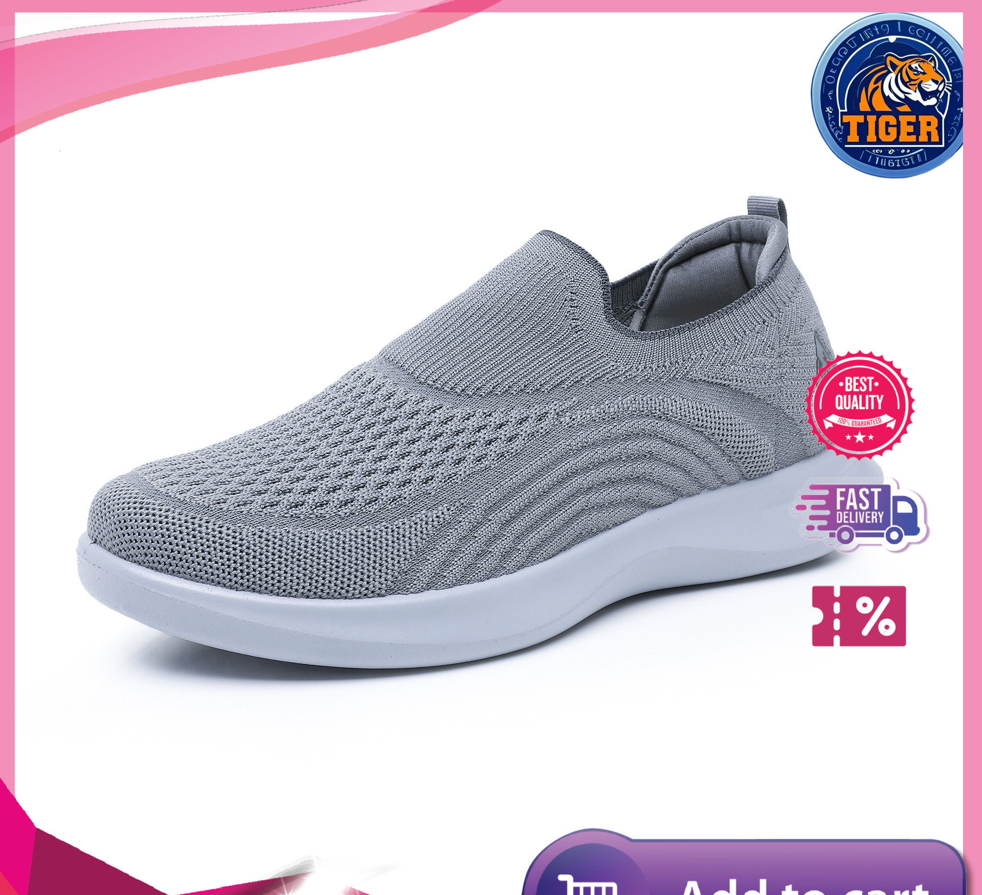Ddmytiger Spring And Autumn New For Casual Soft Soled Wear Resistant Single Versatile One Step Stepping Men S Dad Shoes Outdoor Shoes