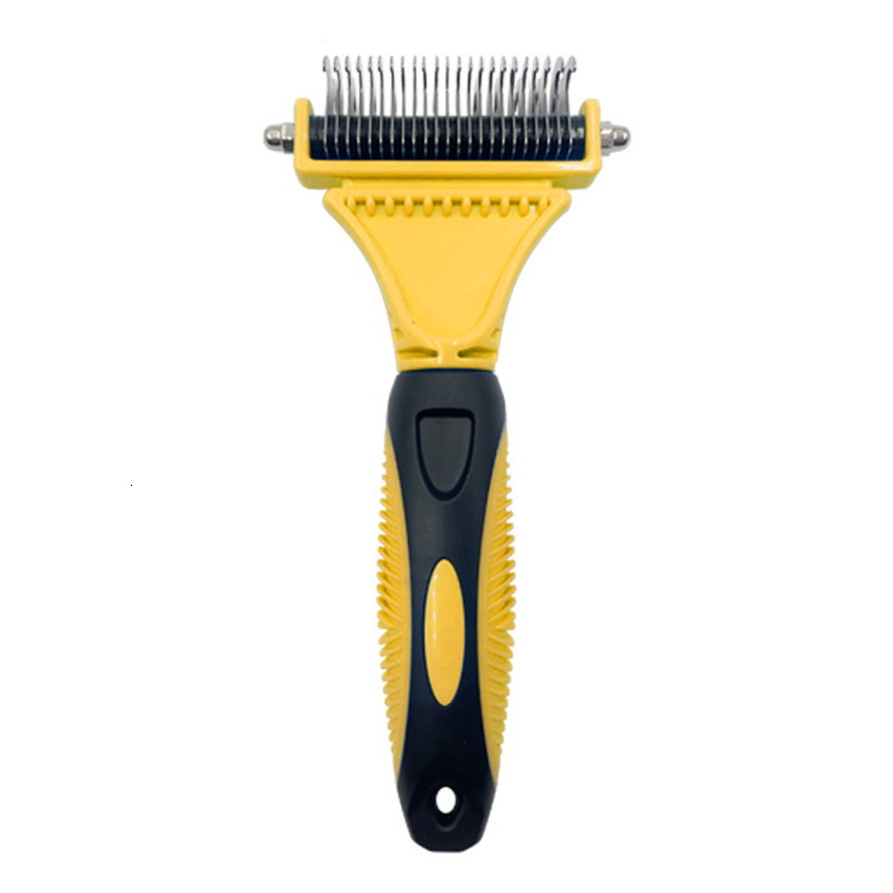 Pet Grooming Comb Rakes Device Dog Hair Comb Cat Grooming Tool Stainless Steel Knot Knife Supplies