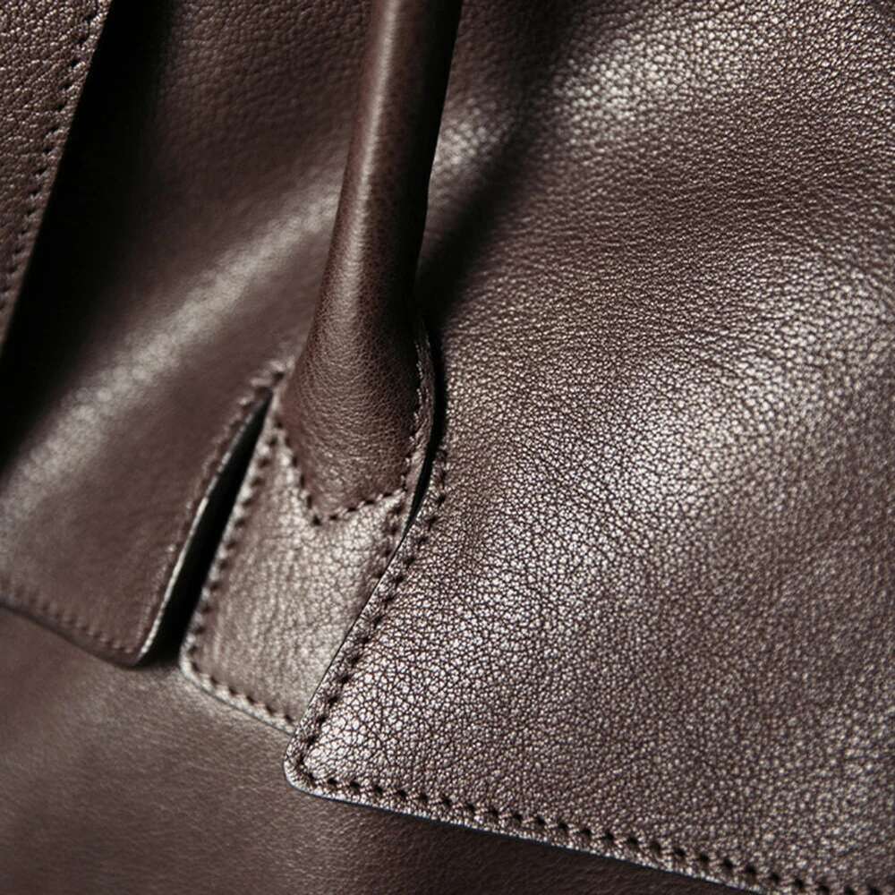 Leather Satchel Tote Top Handle Handbag Designer Shoulder Large Capacity Street Cross Body Bag For Women Man