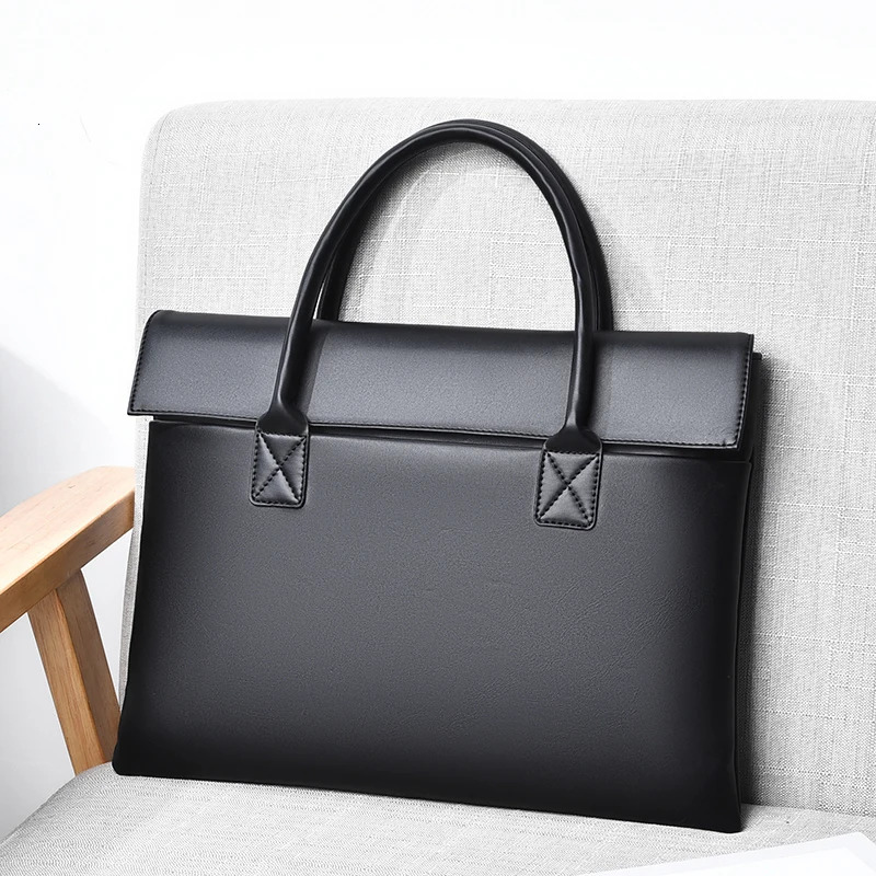 Large Capacity Laptop Bag - Stylish and durable briefcase with multiple compartments for daily essentials and laptop accessories 250512