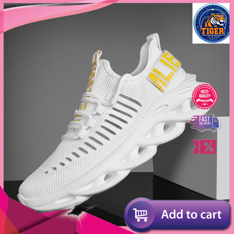 Ddmytiger Autumn New Sports Breathable Flying Weaving Men S Fried Dough Twists Hollow Thick Sole Large Casual Shoes Outdoor Shoes